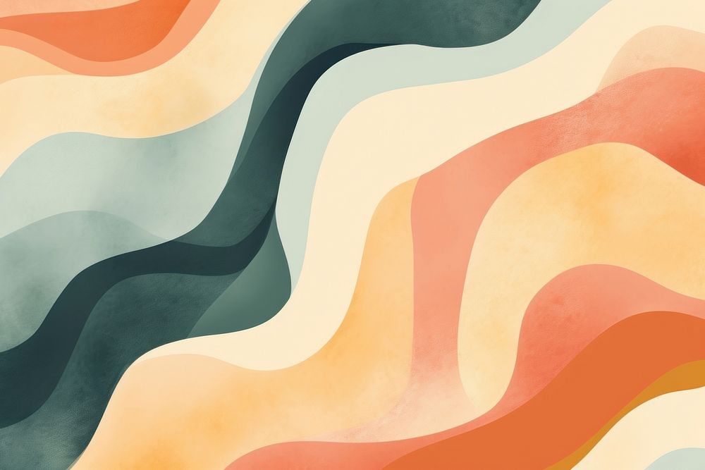 Earthy abstract shape backgrounds painting line.