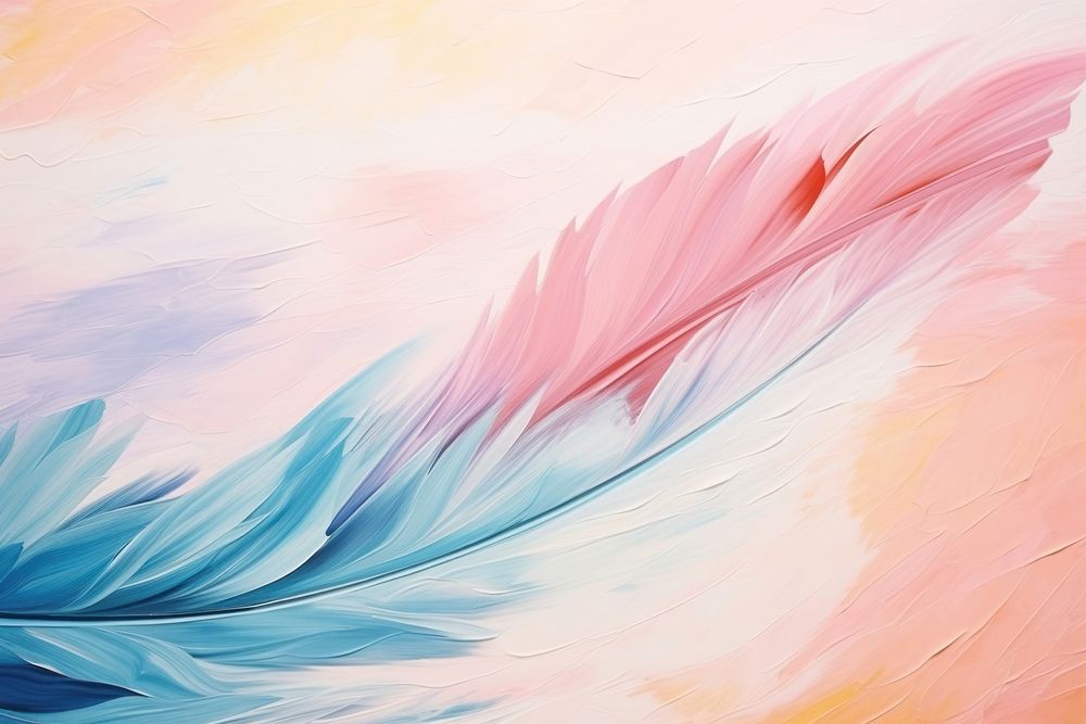 Feather abstract shape backgrounds painting line.