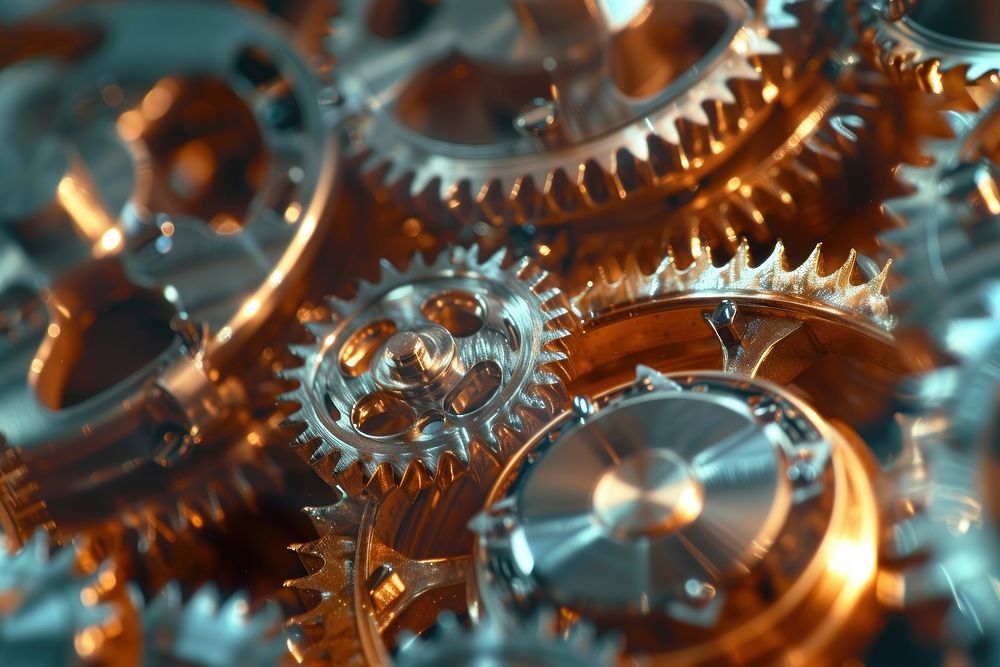 Gears backgrounds clockworks complexity.
