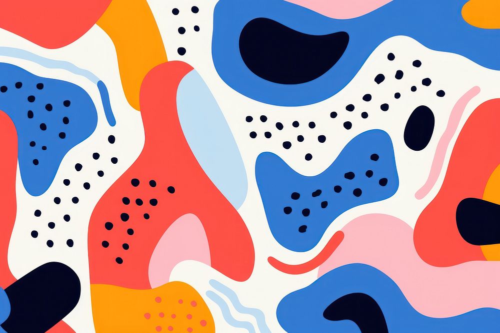 Memphis doodle abstract shape backgrounds pattern line.