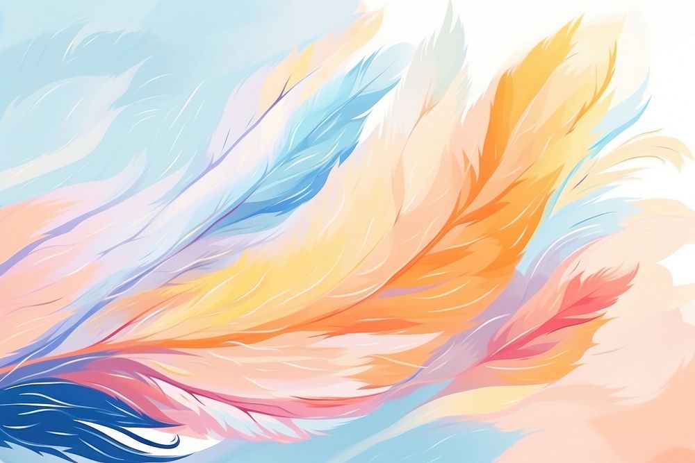 Memphis feather abstract shape backgrounds pattern line.