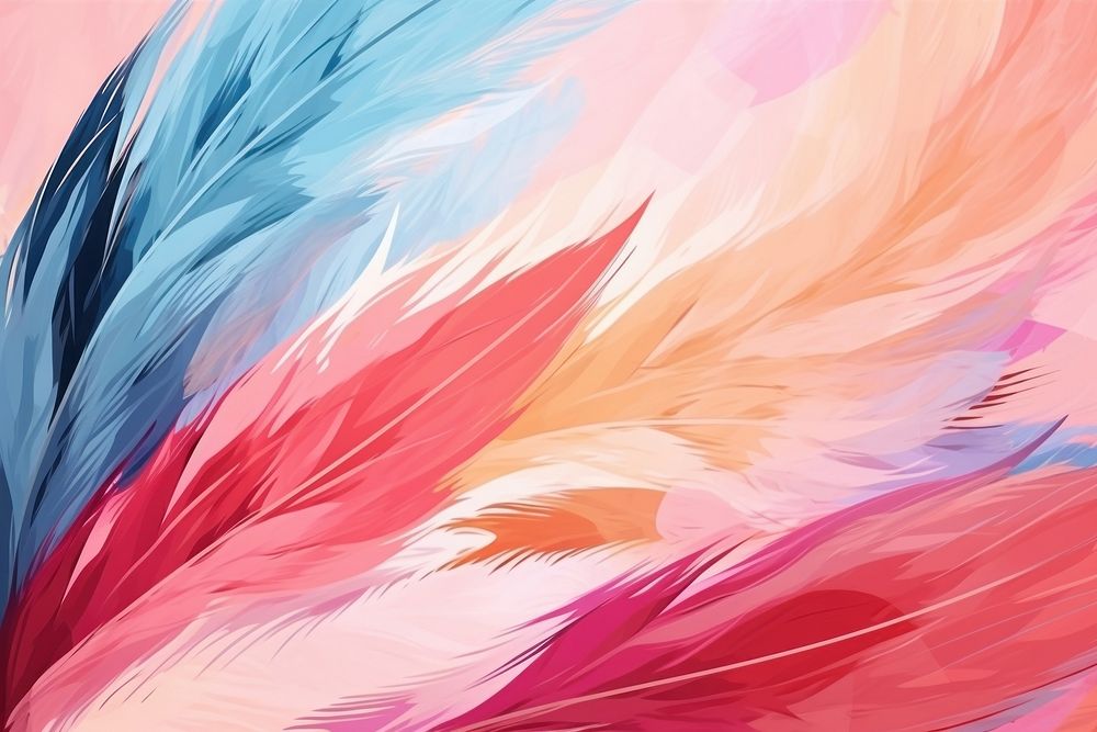 Memphis feather abstract shape backgrounds pattern lightweight.