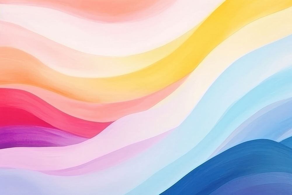 Rainbow abstract shape backgrounds pattern line.