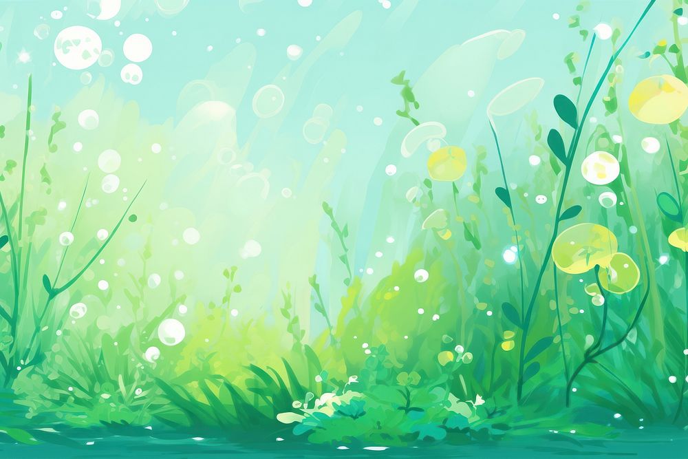 Cute green splashes background backgrounds outdoors nature.