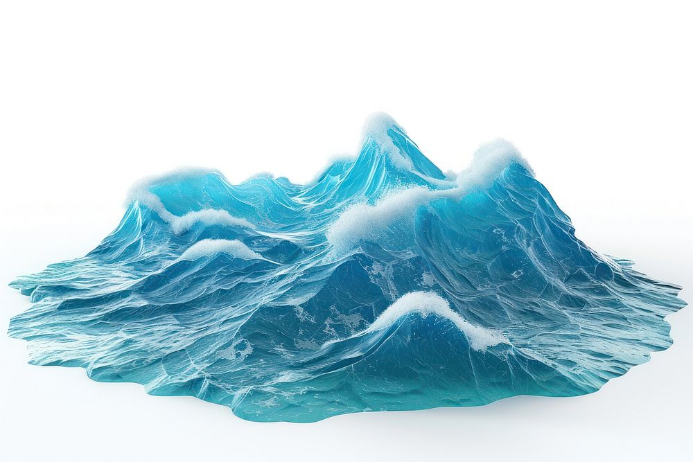 Sea iceberg nature landscape.