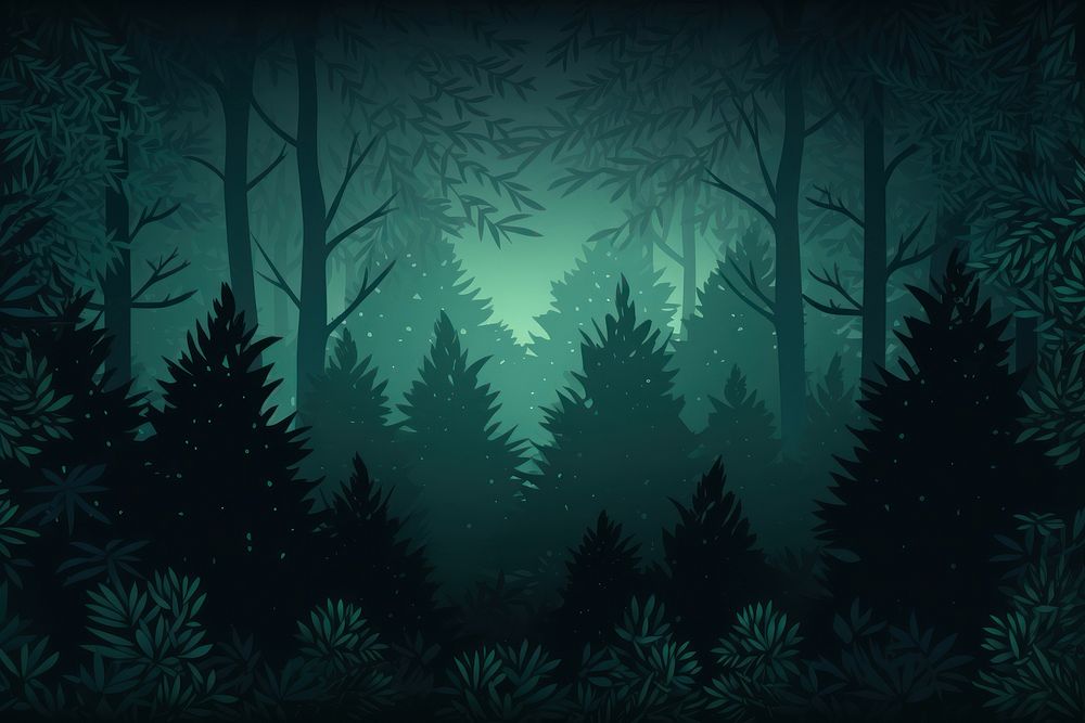 Dark green vector background backgrounds outdoors woodland.