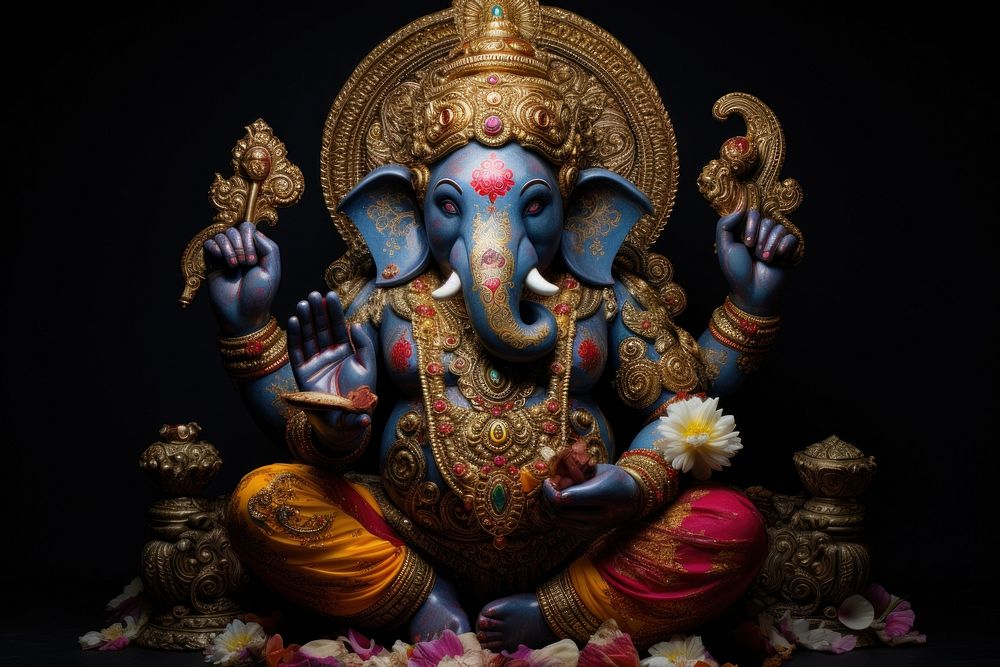 Ganesha representation spirituality handicraft.