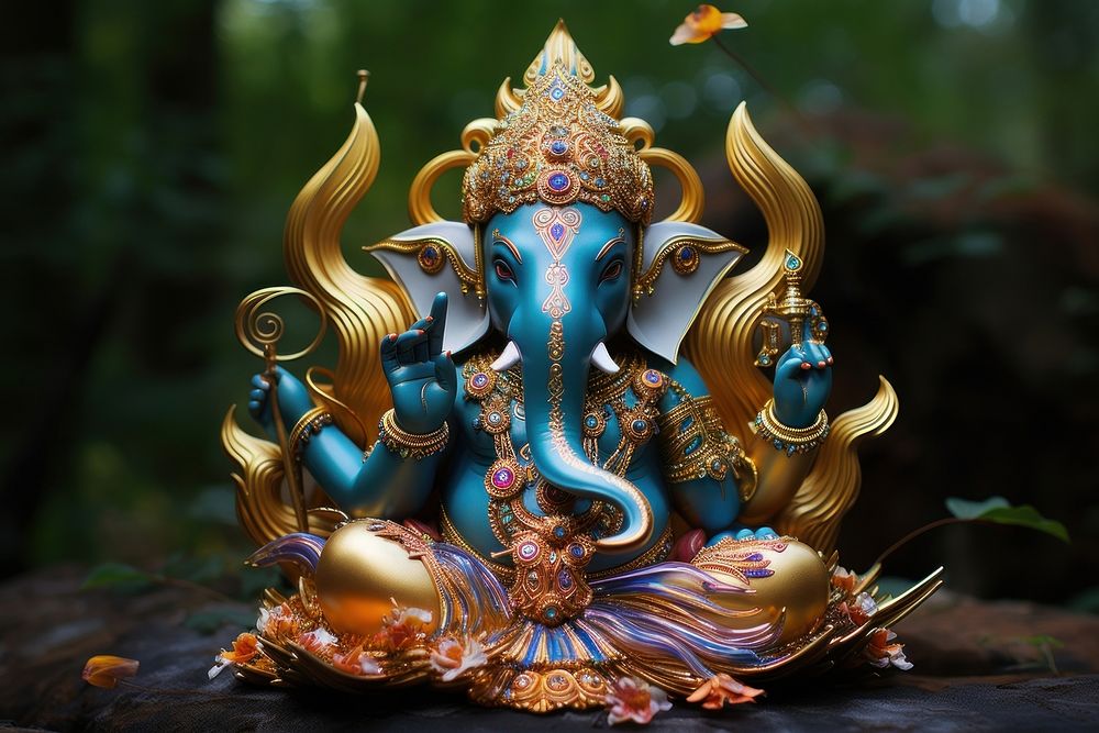 Ganesha representation spirituality architecture.