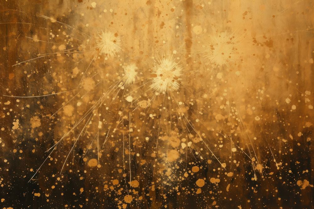 Fireworks backgrounds texture gold.