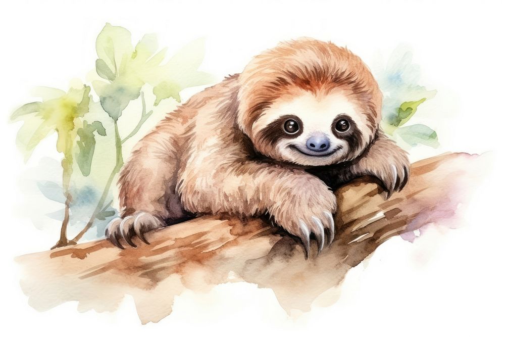 A Sloth sloth wildlife animal.