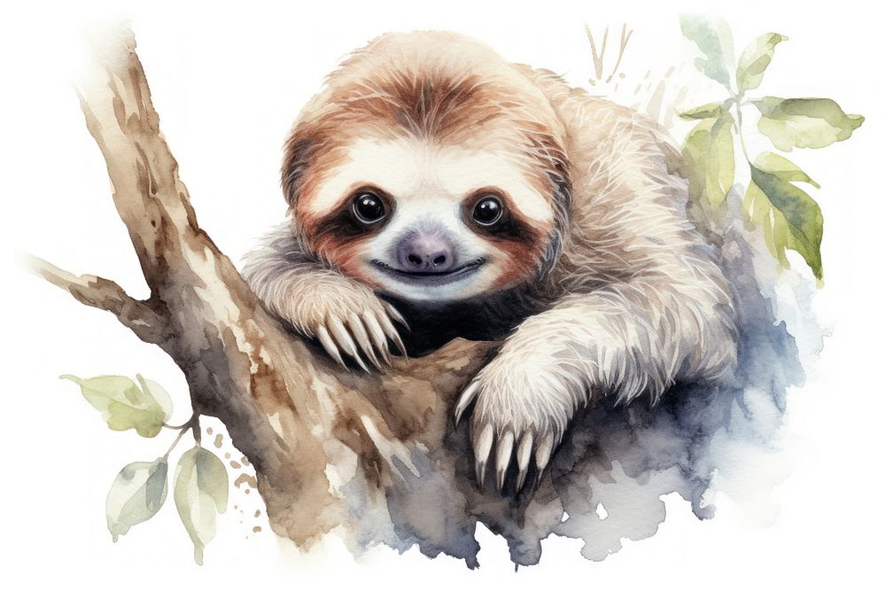 A Sloth sloth wildlife animal.