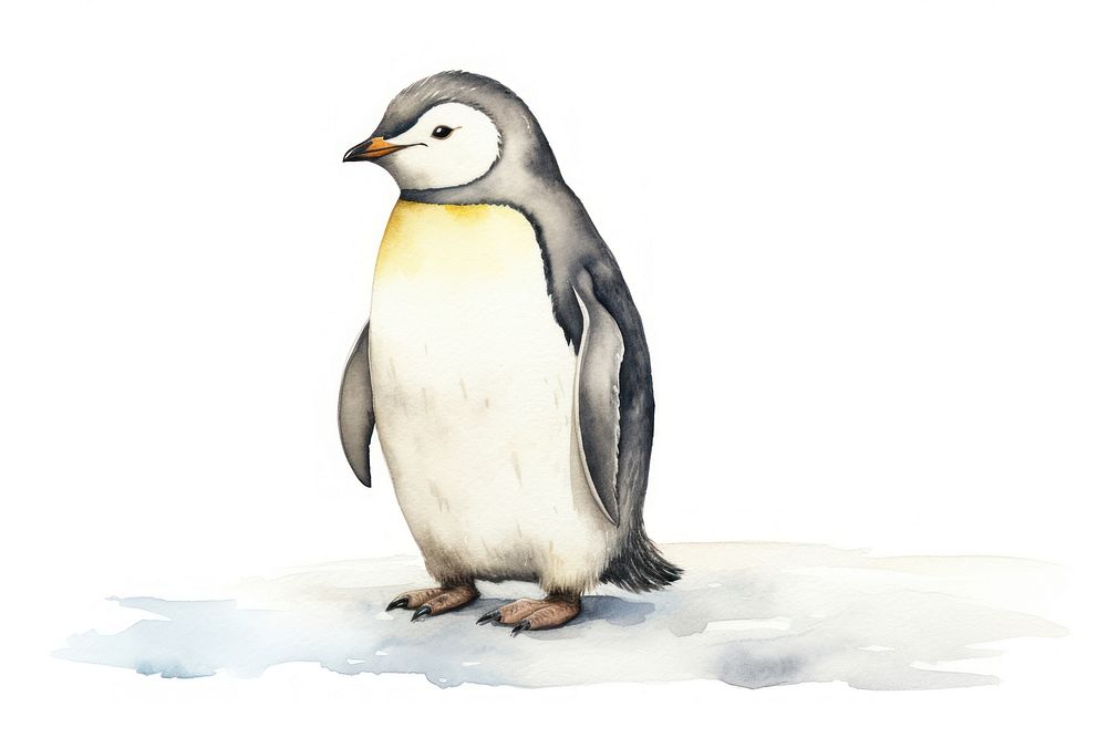 A painguin penguin animal bird.