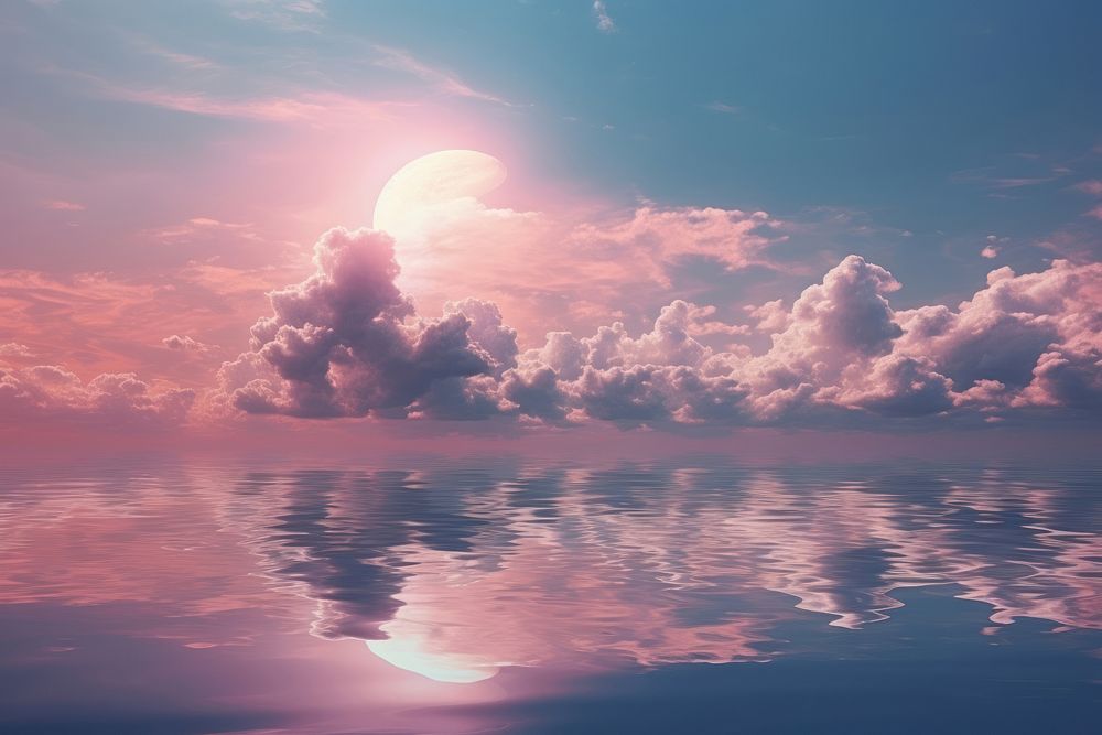 Photography moon cloud backgrounds landscape.