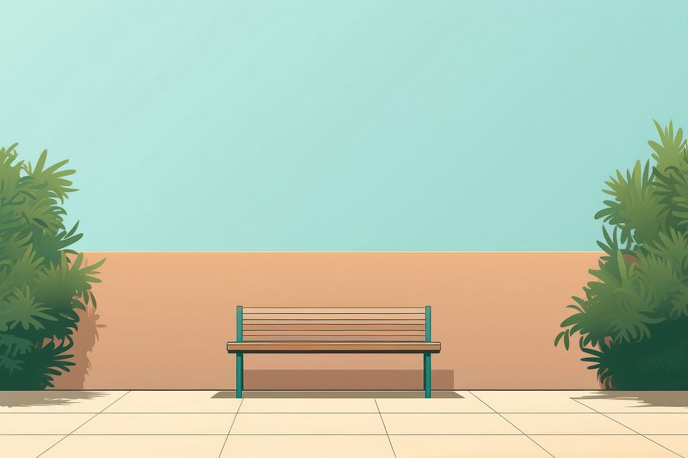 Greecel furniture outdoors bench.