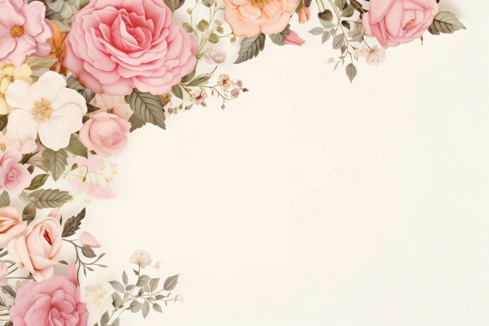 Simple minimal wedding backgrounds pattern flower.