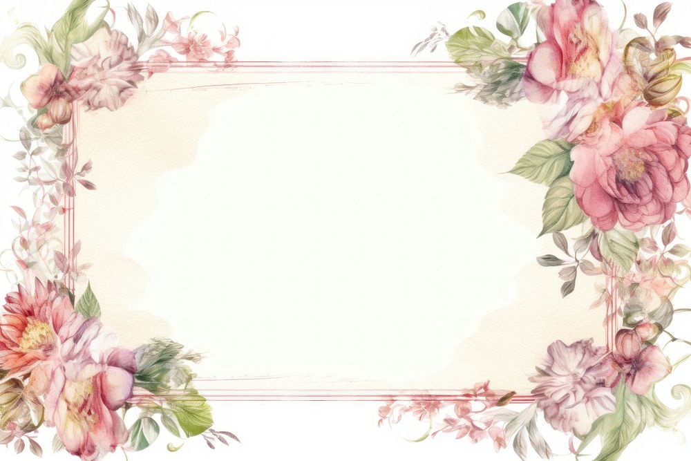 Wedding invitation backgrounds pattern flower.