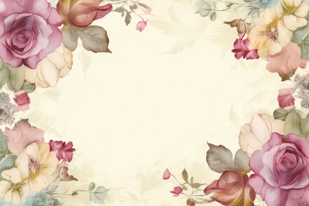 Wedding invitation backgrounds pattern flower.