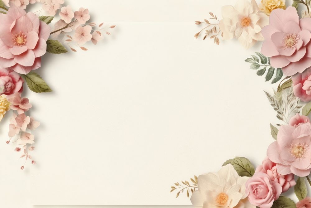 Wedding minimal style backgrounds pattern flower.