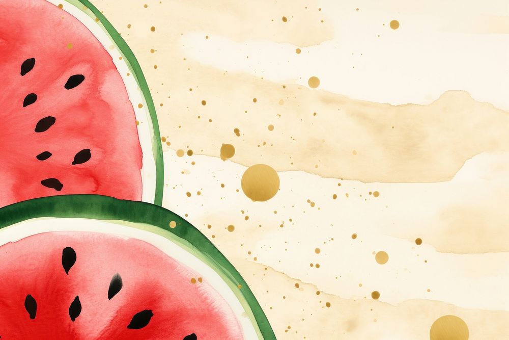 Watermelon watercolor minimal background watermelon backgrounds outdoors.