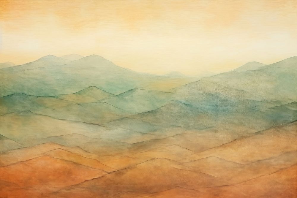 Background mountain view backgrounds painting texture.