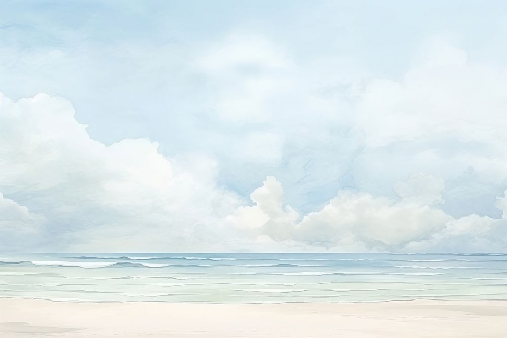 Background sea scape backgrounds outdoors horizon.