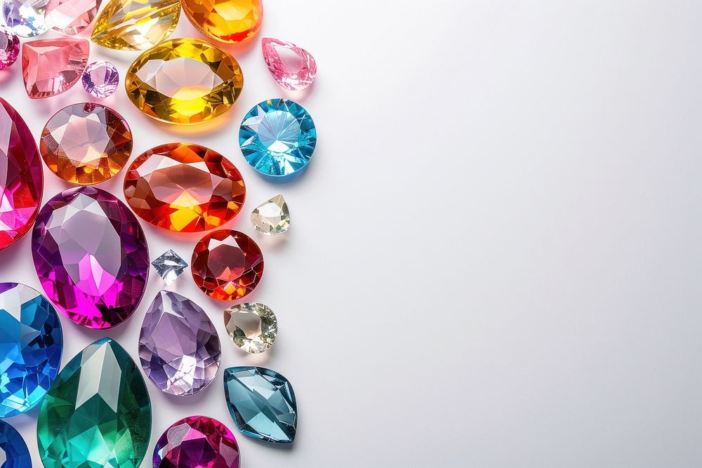 Gemstones backgrounds jewelry diamond.