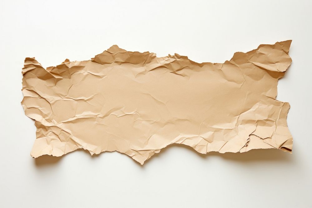 Cardboard paper backgrounds torn white background.
