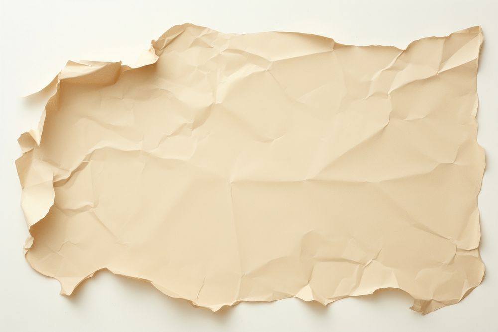 Beige paper backgrounds torn white background.