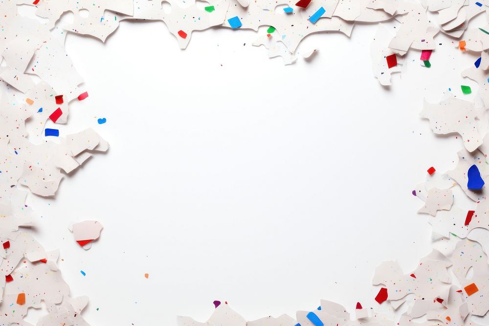Letter paper backgrounds confetti white background.