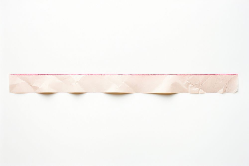 Paper with washi tape white background rectangle molding.
