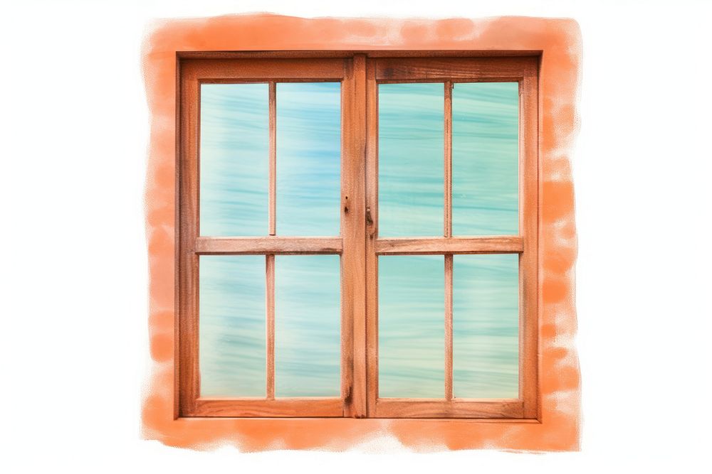 Wooden window backgrounds white background architecture.