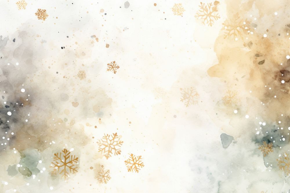 Snowflake watercolor minimal background snow backgrounds snowflake.