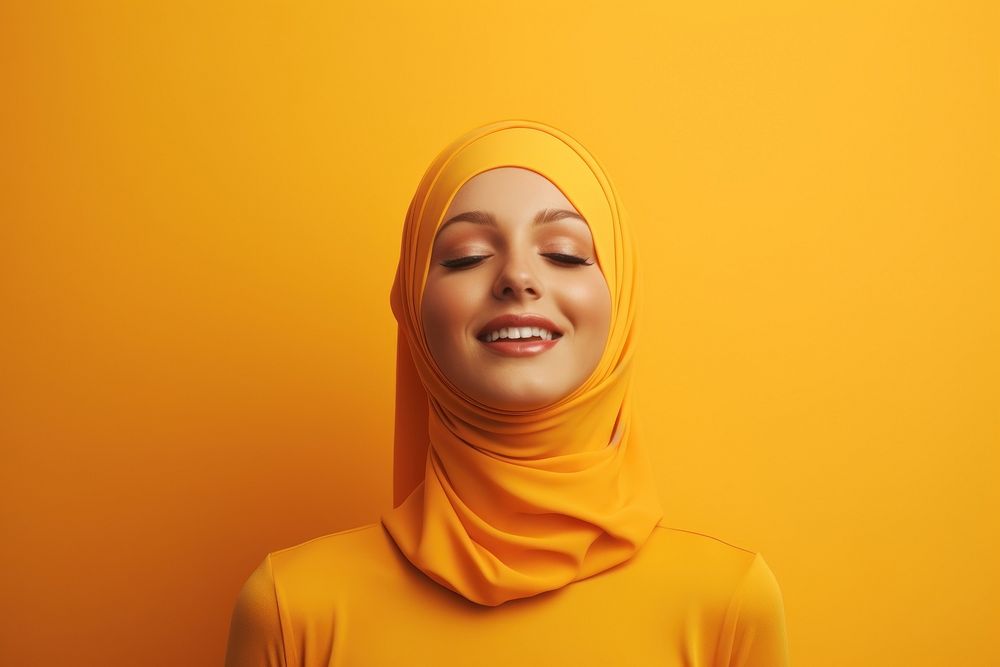Hijab adult hijab smile.