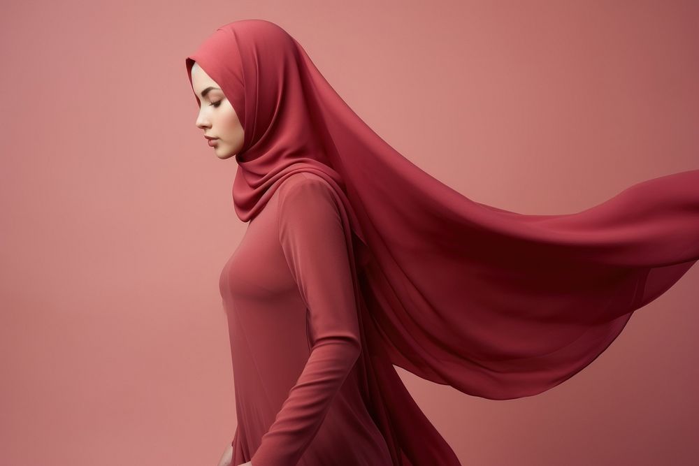 Hijab portrait fashion hijab.