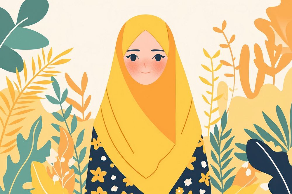 Hijab pattern adult hijab.