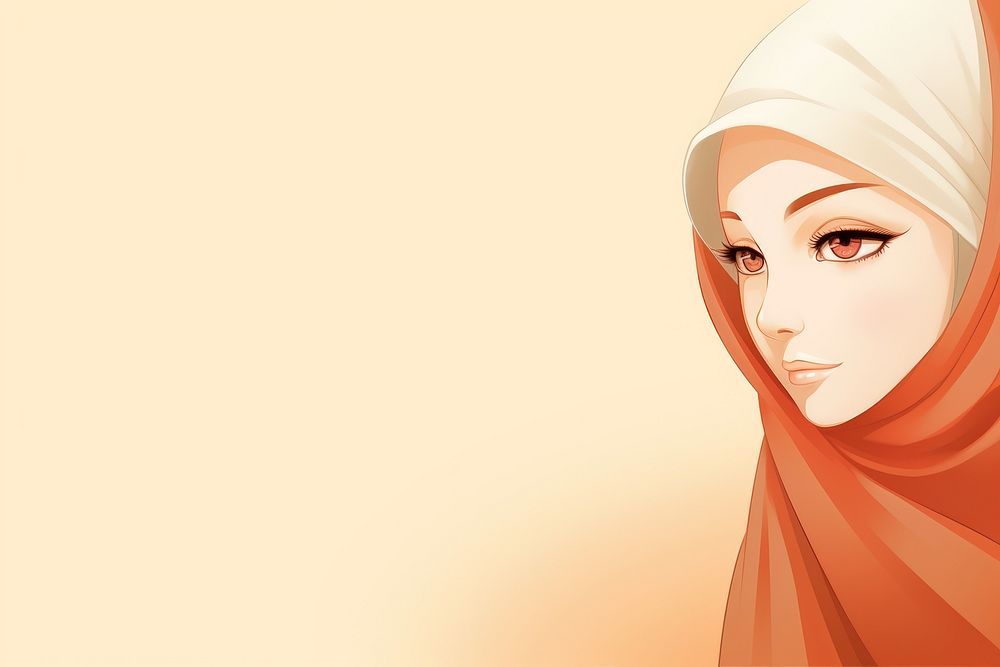 Hijab portrait adult hijab.