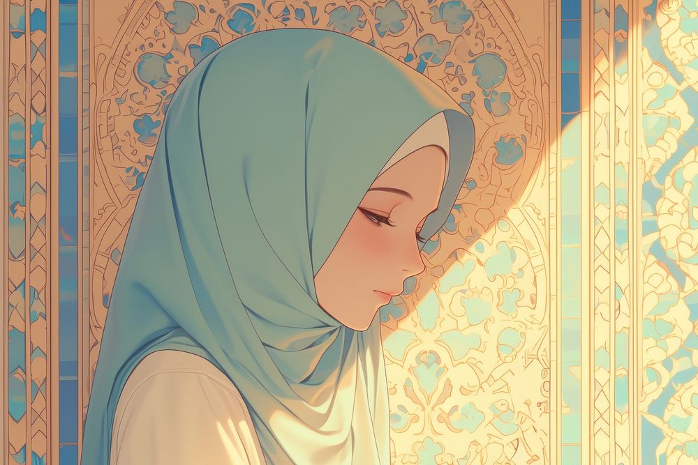 Hijab adult hijab art.
