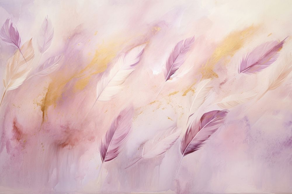 Feathers watercolor background painting backgrounds petal.