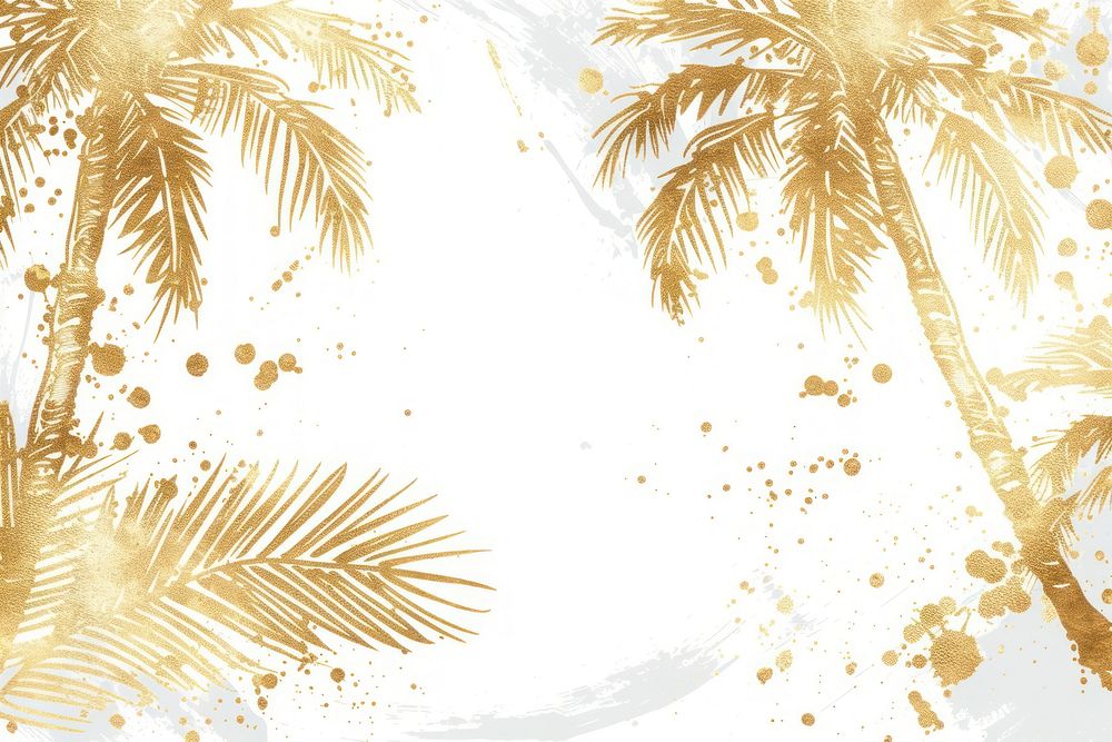 Palm tree border frame backgrounds | Free Photo Illustration - rawpixel