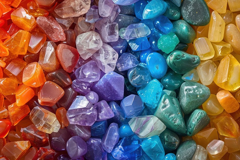 Crystals confectionery backgrounds gemstone.