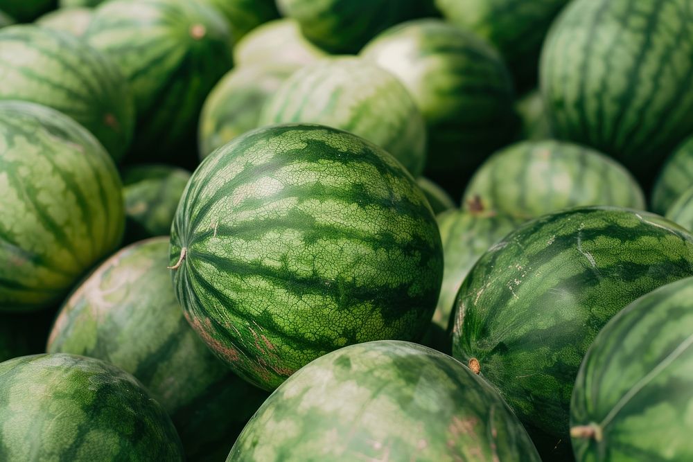Watermelons backgrounds fruit plant.