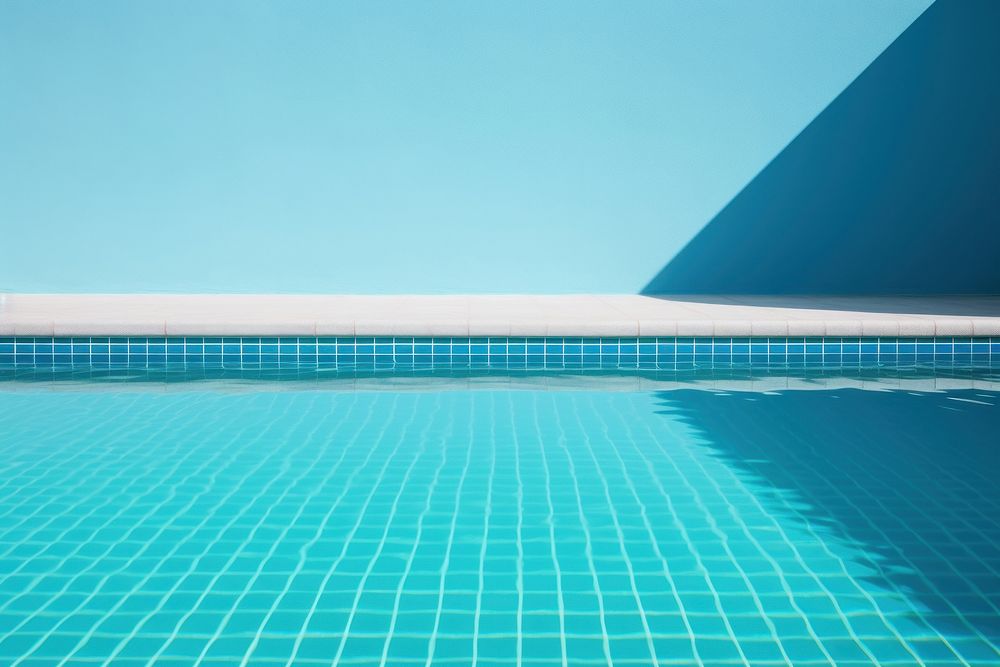 Underwater pool outdoors architecture refraction.