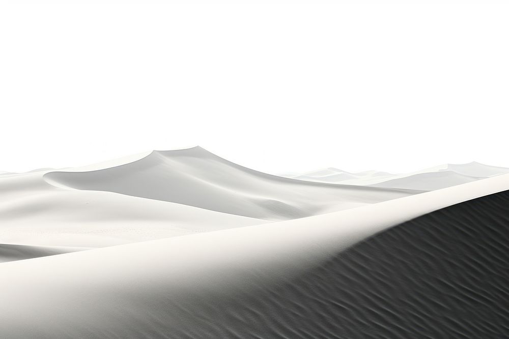 Black sand dunes outdoors nature desert.