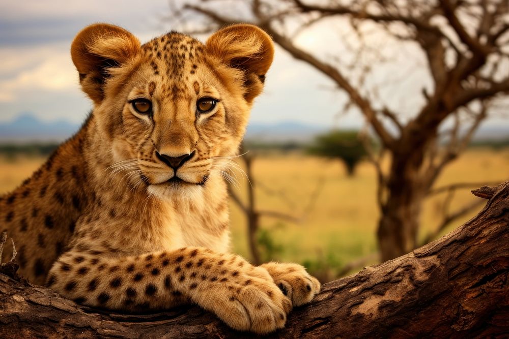 Wild animal wildlife cheetah leopard.