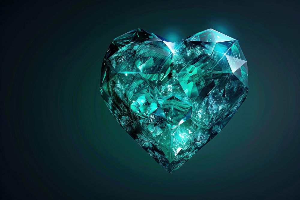 Emerald stone gemstone crystal jewelry.