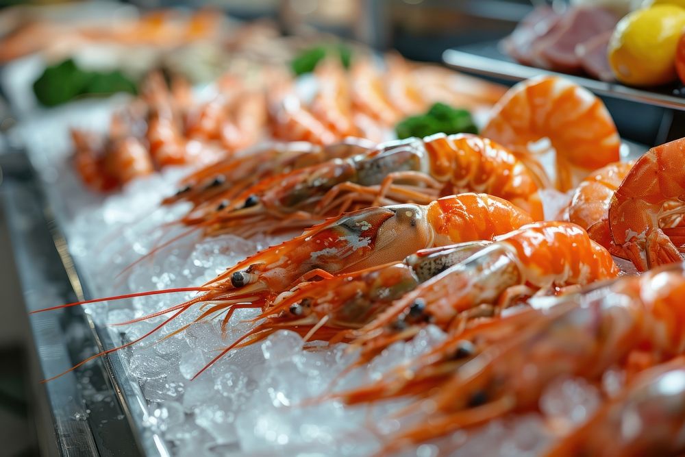 Seafood seafood lobster buffet.