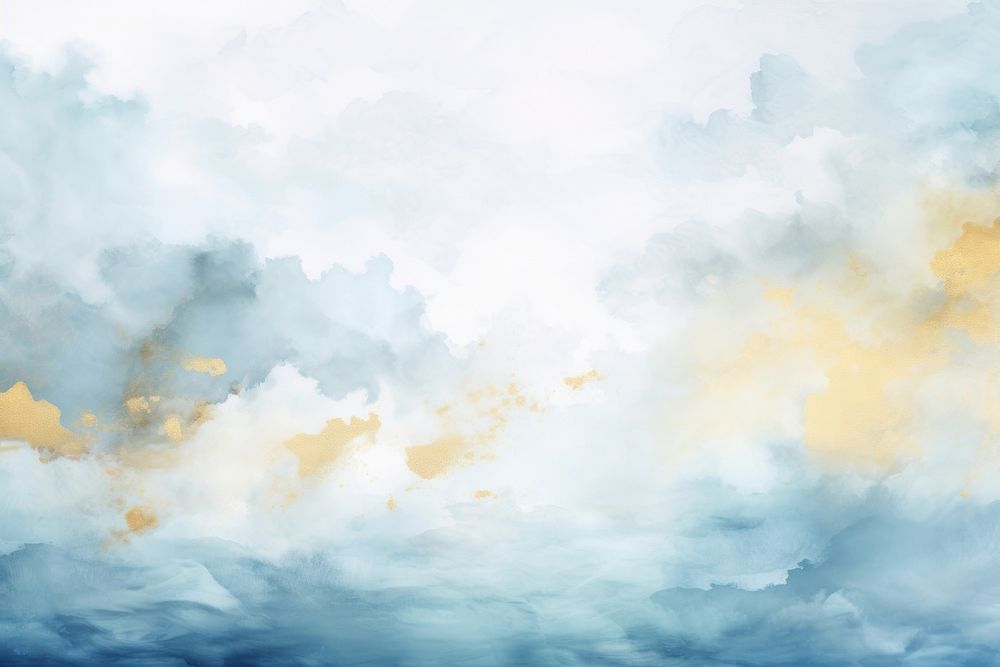 Sky watercolor background painting backgrounds outdoors.