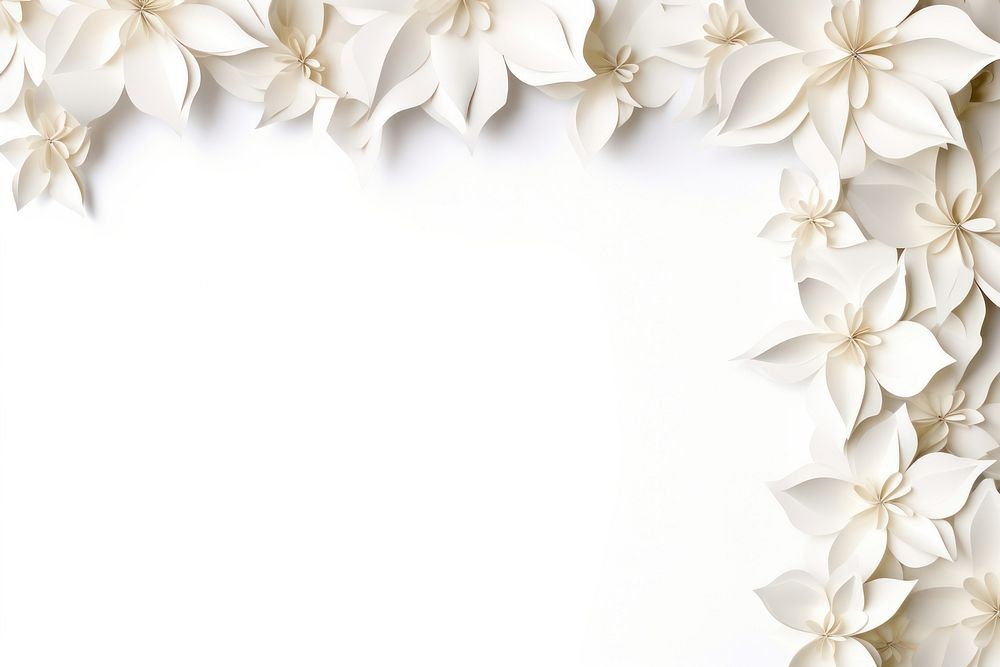 Wedding flower border backgrounds pattern petal.