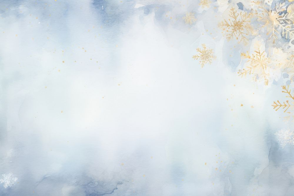 Snowflake watercolor background backgrounds copy space christmas.