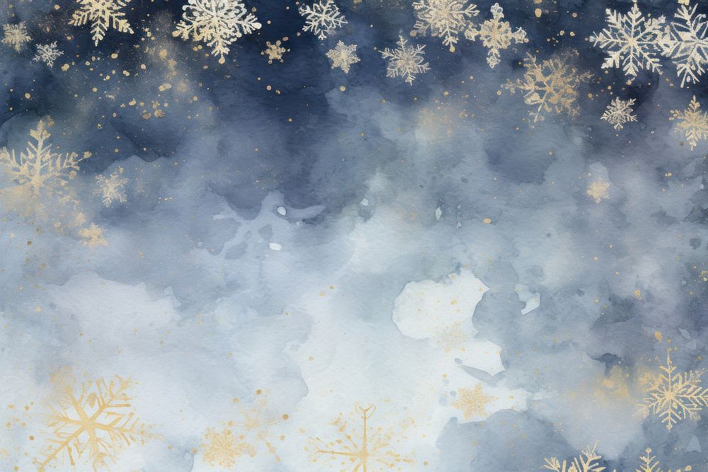 Snowflakes watercolor background backgrounds celebration christmas.